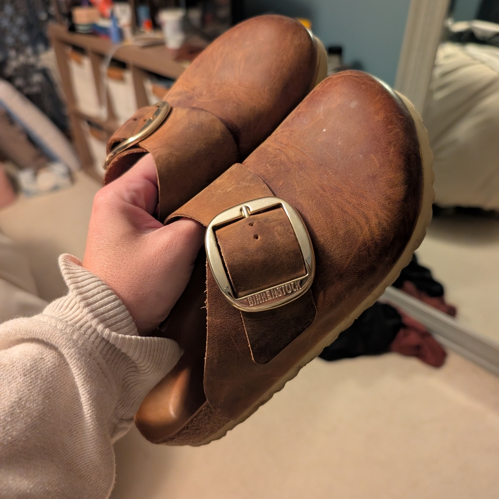 Birkenstock Big Buckle Basel Boston Clogs